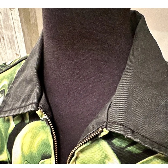 Supreme 18ss Skull Pile Demim Jean Work Jacket Mens Size: Medium NWOT  Rare Find - Picture 2 of 12